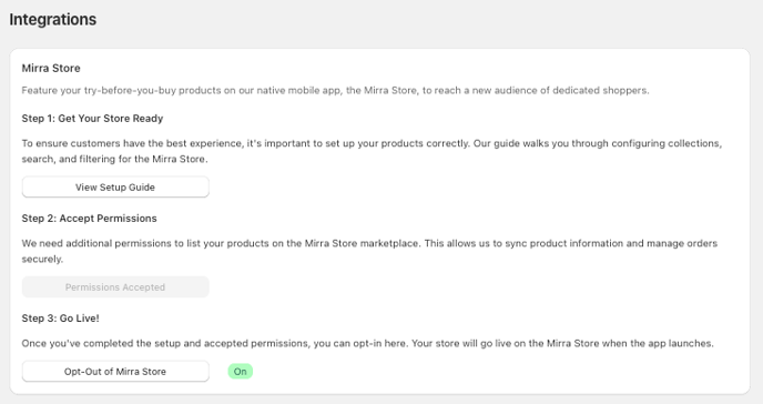 App Integrations