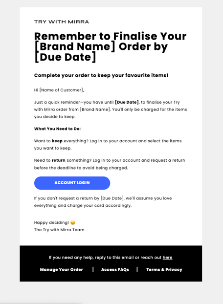 order-reminder